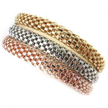 Armband Designer “Cléopatra” in drei Silberschattierungen – M6296