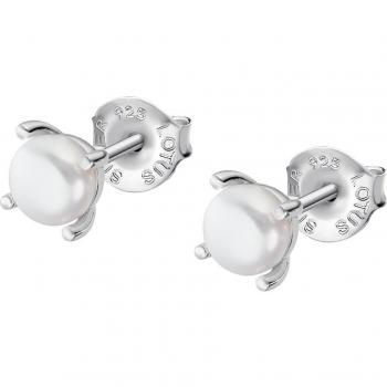 Pendientes de Plata 925 Lotus LP3409-4/1 con Perla Cultivada para Mujer