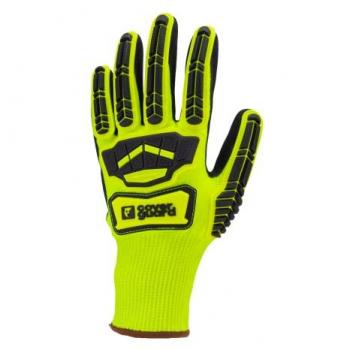Eurocut 5p Guanti TPR Taglia 7 Giallo Nero