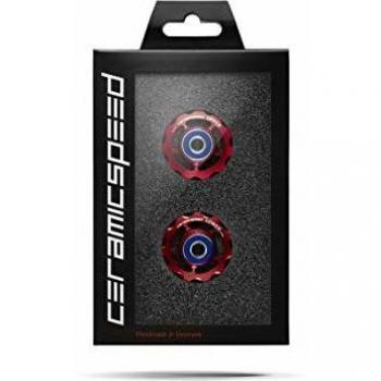 Corsa di Pulegge CeramicSpeed 11 Spigoli Rosso