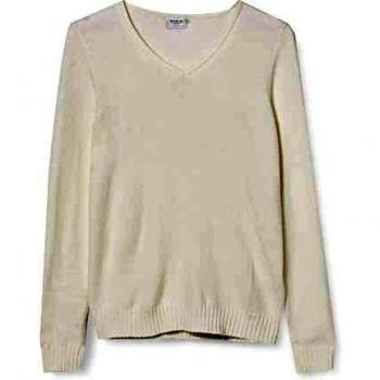 Vila Pullover Ril 14042769 Weiß Regular Fit