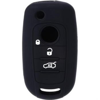 Silicona para Llave Fiat 500X y Dodge Neón 3 Botones