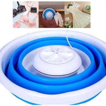Mini Rotating Clothes Washer for On-the-Go