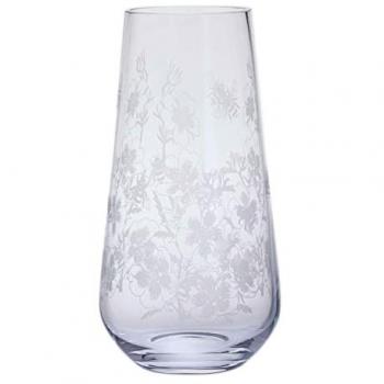 Clear 26cm Height, 10cm Width and Depth Crystal Vase
