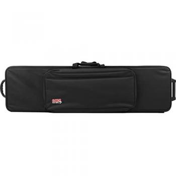 Mallette légère Gator GK-76 Slim pour clavier 76 touches avec roulettes et mousse EPS rigide