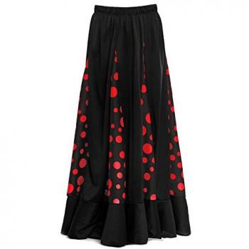 Falda flamenca “Quilla Negra” de Partilandia