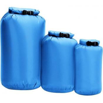 Pack de sacs secs 3 pièces 8L 40L 70L pour canoë et voile