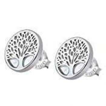 Pendientes Lotus Silver LP1678-4/1 Árbol de la Familia