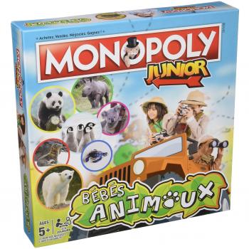 Monopoly Junior Bébés Animaux Version Française