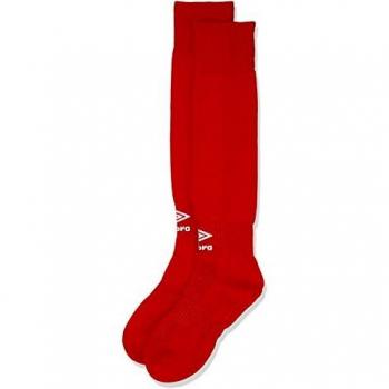 UMBRO Herren‑Joy Straps Fußballstrümpfe – Rot, 42/46