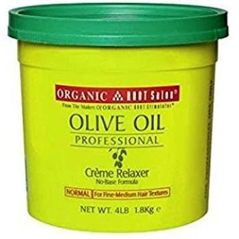 Haarglättungscreme Organic Root Stimulator Olivenöl Relaxer REGULAR 1,8kg
