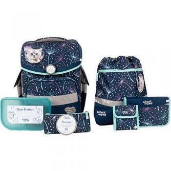 SCHOOL-MOOD® Schulranzen »Timeless, Lina (Kätzchen)«, retroreflektierende Flächen, aus recyceltem Material