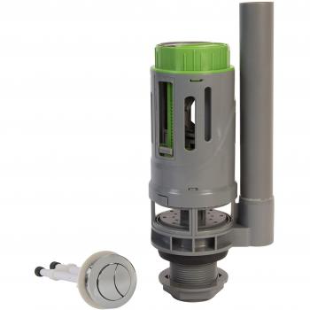 Universal Green Brass Flush Valve Top Mount Button – Croydex – 7.5x11.5x29 cm