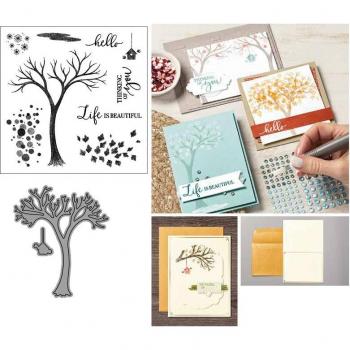 Matrices de découpe et tampons pour Scrapbooking La vie est belle