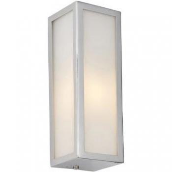 Ebern Designs Chrome Effect Wall Light