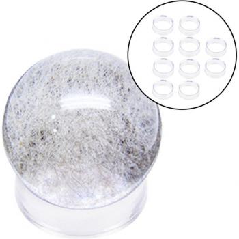 10 PCS Acrylic Display Stand for Quartz Gems