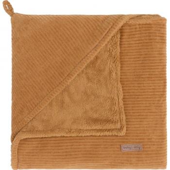 Coperta con cappuccio Sense 75x75 cm Baby's Only caramello