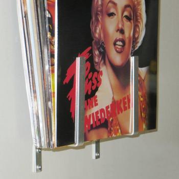 Wall Mounted Vinyl Record Shelf