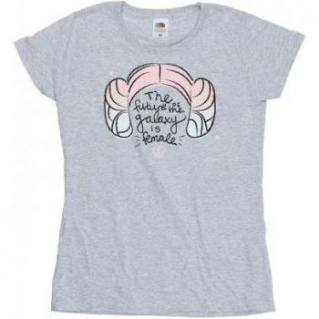 T-shirt Femme Star Wars Princesse Leia Futur de la Galaxie