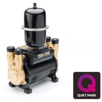 CTForce 30TU 3 Bar Brass Twin‑Impeller Shower Pump – Universal Flow