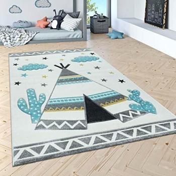 Plancher doux couleur pastel, 160x230 cm – Paco Home