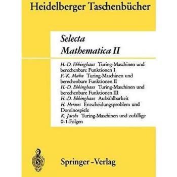 Selecta Mathematica II (Heidelberger Taschenbücher, 67, Band 67)