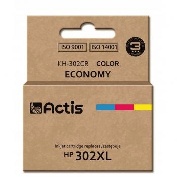 Actis Kh‑302CR – Cartouche Remplacement HP 302XL F6U67AE 21 ml Couleur