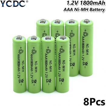 Pilas Recargables Eco‑AAA 1800 mAh