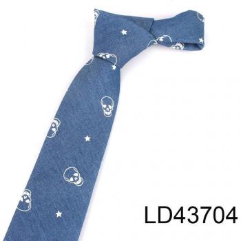 Denim Suits Slim Neck Ties