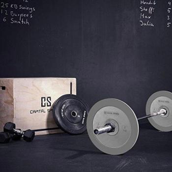 WeightMaster 5kg Grey Rubber Disc Duo