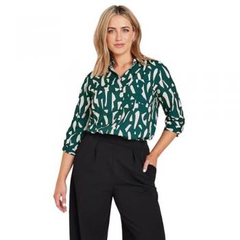 Blouse Tissée à Manches Longues M & Co