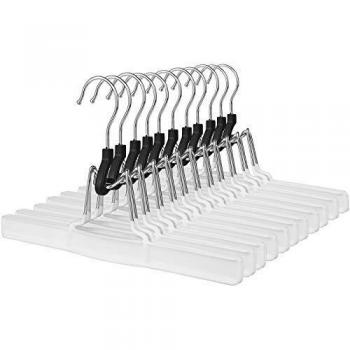 CR07WHIT 10‑Pack – SCHLANGE‑Rocker-Klammern, Metall, drehbar