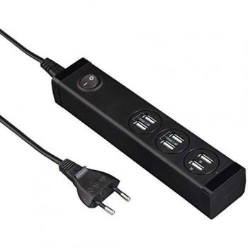 Hama 6-fach USB Ladestation für Tablets und Smartphones