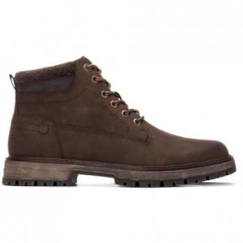 Bottines Plat Marron 173217