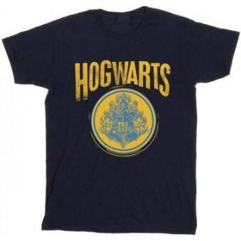 Harry Potter Womens Hogwarts Circle Crest Cotton Tee