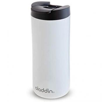 Aladdin White Stainless Steel Travel Cup