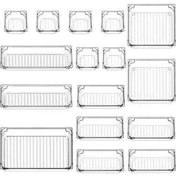 InnoGear Kitchen Bathroom Office Stationery Drawer Organisers