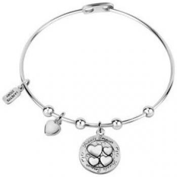 La Petite Story Pulsera Bangle Mujer “Amor y Amistad” 17+2 cm