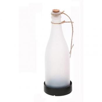 Hanging Solar Wine Bottle Lamp