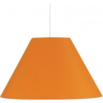 Éclairage Tissu Conique Orange