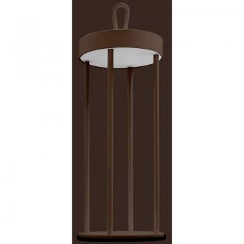 Lampada ricaricabile Athena 3W IP54 corten