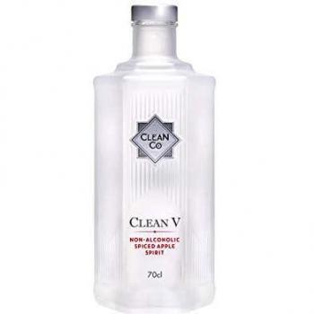 CleanCo Clean V No‑Sugar Non‑Alcoholic Low‑Calorie Vodka Alternative Vegan Gluten‑Free 70cl