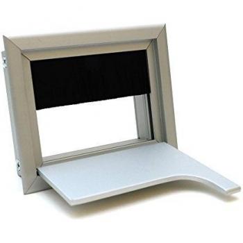 Desk Cable Tidy Insert – Metal Square Grommet – 100x80