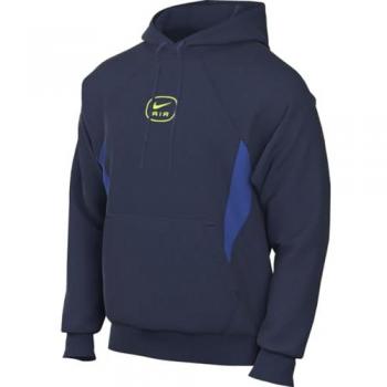 Nike NSW Sportswear Air PO Hoodie Fleece BB Herren Munkjacka Größe L Farbe Blau (3)