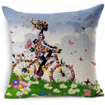 Happiness Tree 45x45CM Linen Pillow Cover