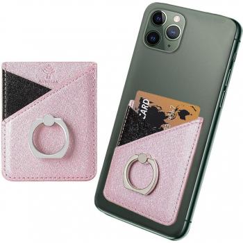 Pegatina de Portatarjetas en Cuero para iPhone X / XS Max