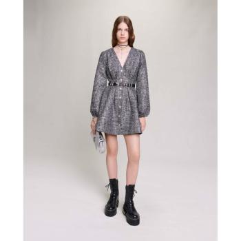 Maje Mini Dress Grey EU 42