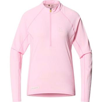 Half Zip Dames Fleece L.I.M Tempo Light Pink Haglöfs M