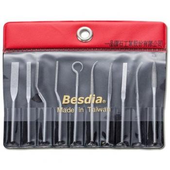 Outil à main Besdia – limes coniques diamant TAIWAN avec Turbo Air Lappers MTP120 MTF100