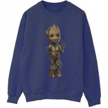 Sudadera para chicas Marvel I Am Groot en pose de ola